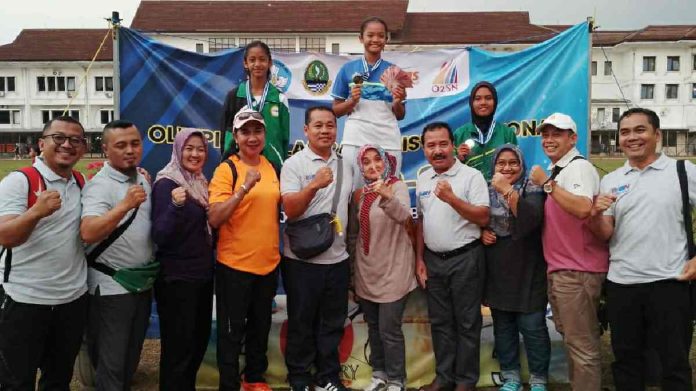 Kontingen O2SN SMP Kabupaten Bogor Lampaui Target Medali