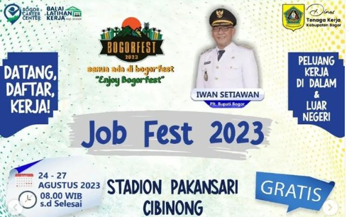 Ada Lowongan Kerja di Bogor Fest 2023, Ini Syarat dan Cara Daftar