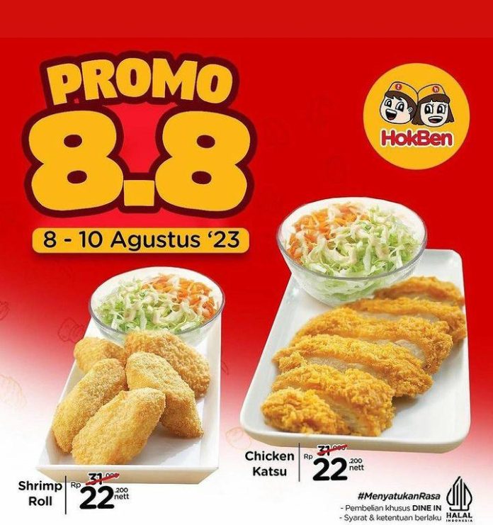 Promo 8.8 hokben