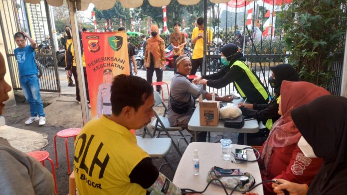Sarapan Gratis Polresta Bogor Kota