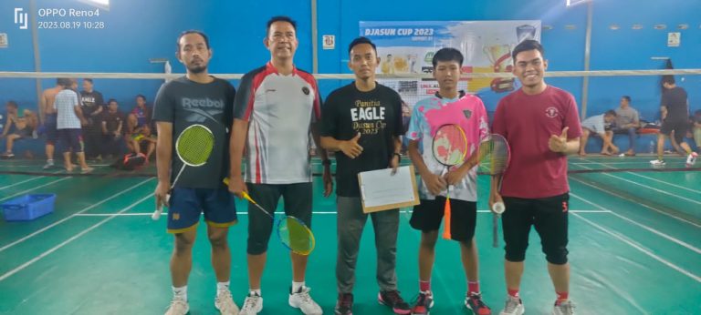 64 Pasangan Otodidak Ikuti Turnamen Badminton PB Djasun Cup 2023