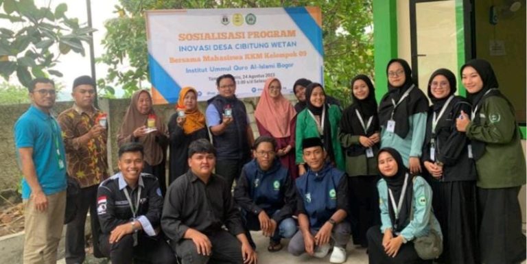 Mahasiswa KKM Kelompok 9 IUQI Bogor Gelar Sosialisasi Pembuatan Lilin dari Minyak Jelantah