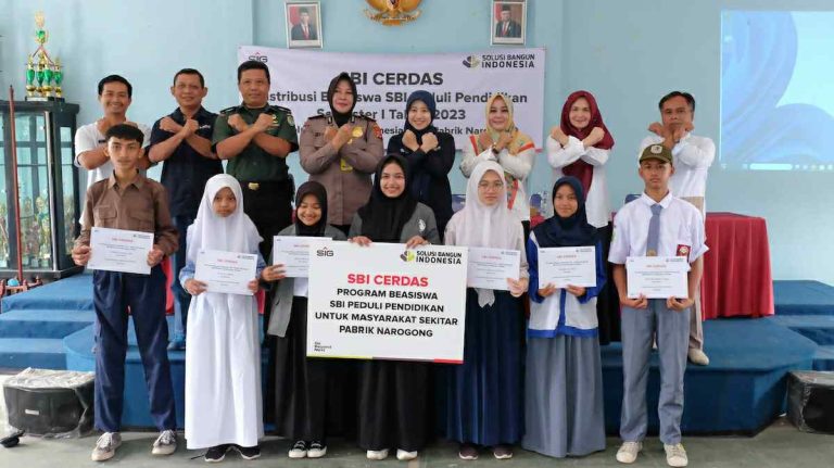 Wujudkan Pendidikan Inklusif, SBI Pabrik Narogong Berikan 463 Beasiswa