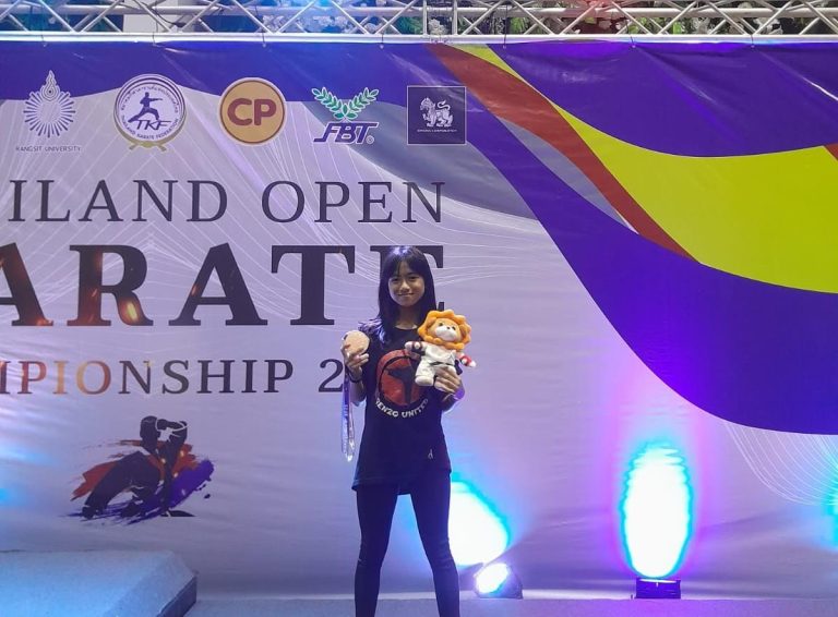Kisah Binar Puti Kayla, Harumkan Bogor di Thailand Open Karate Championship 2023