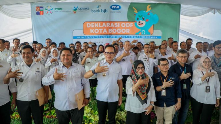 47 Kelurahan Deklarasi ODF Tahap 3, Targetkan Bogor Bebas ODF
