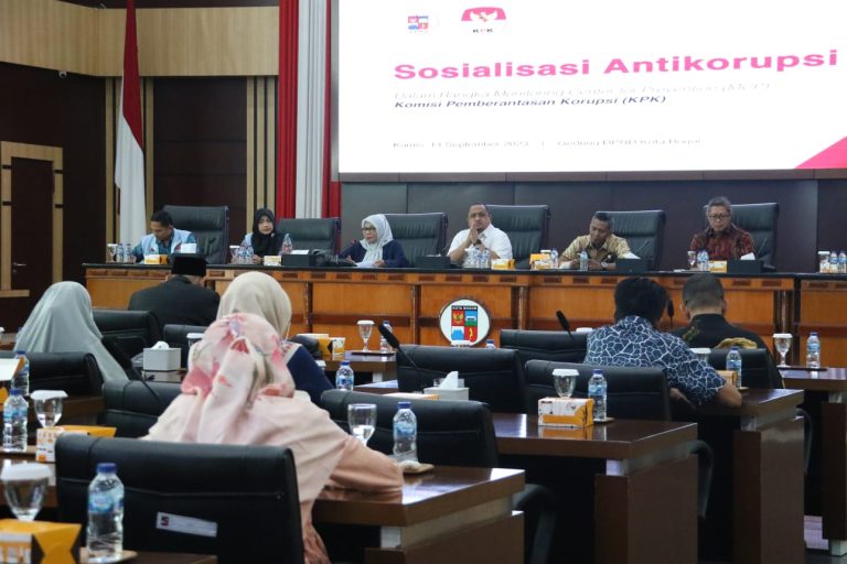 DPRD dan Pemkot Bogor Ikuti Sosialisasi Anti Korupsi, Komitmen Ciptakan Good Government
