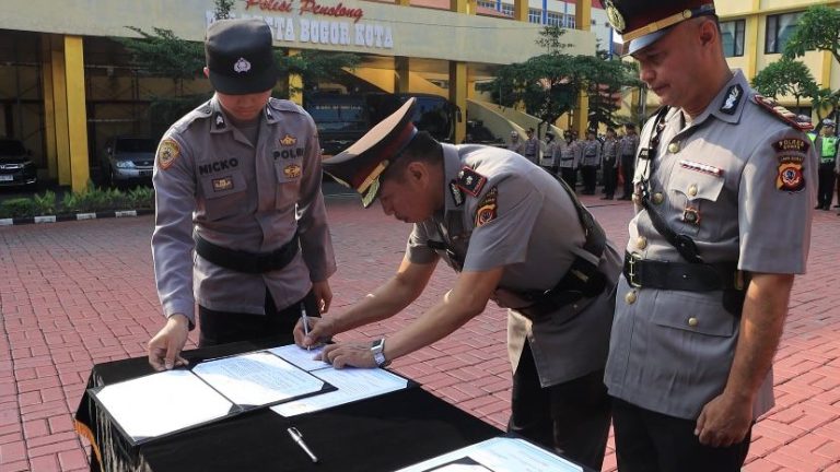 Kapolresta Pimpin Sertijab Dua Pejabat Polresta Bogor Kota