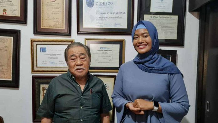 Tokoh Muda Naviri Priliarahma Kunjungi Profesor Rahmat Sugih, Diskusi Stunting dan Gizi Ibu Hamil