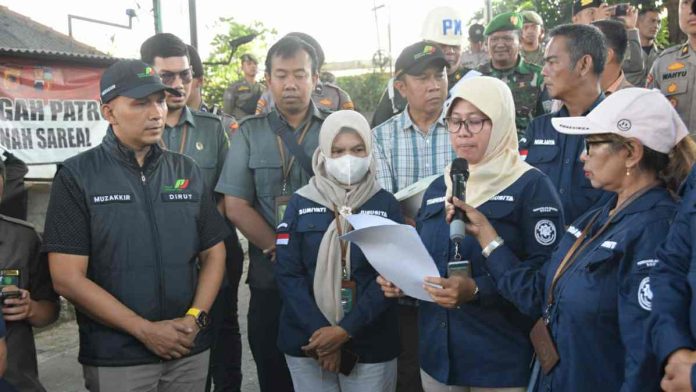 Pengadilan Negeri Kota Bogor Eksekusi Pasar Teknik Umum, PT Galvindo Ampuh Angkat Kaki