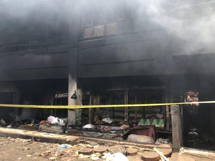 Kebakaran Pasar Leuwiliang Bogor Baru Padam Setelah 12 Jam