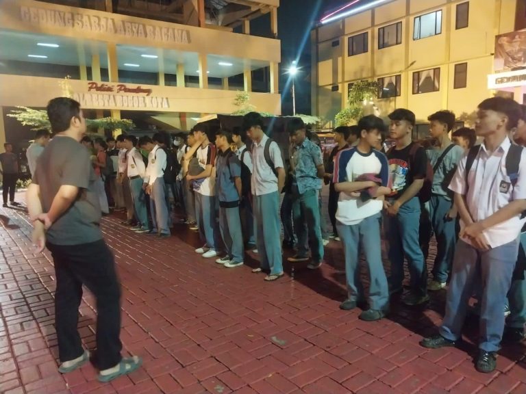 Rayakan Ulang Tahun, Polresta Bogor Kota Amankan 92 Pelajar SMK