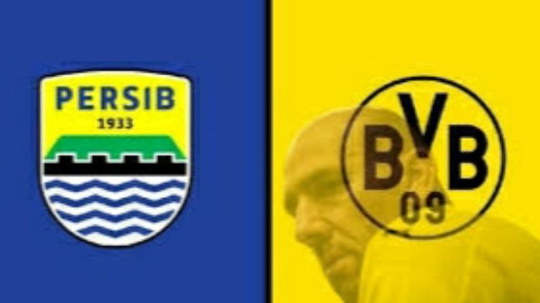 Skor Pertandingan Persib Bandung Vs Borussia Dortmund, Maung Tumbang 4:0