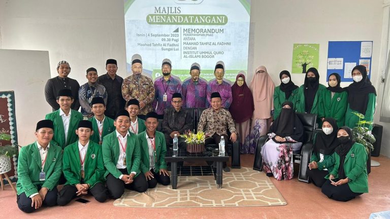 IUQI Bogor dan MTAF Malaysia Kerja Sama, Tandatangani MoU untuk Pendidikan
