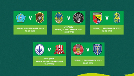 Jadwal Pekan ke-1 Liga 2 Hari Ini Senin, 11 September 2023