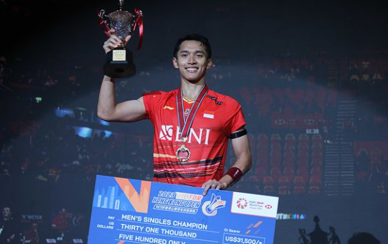 final Jonatan Christie Juara Hong Kong Open 2023 