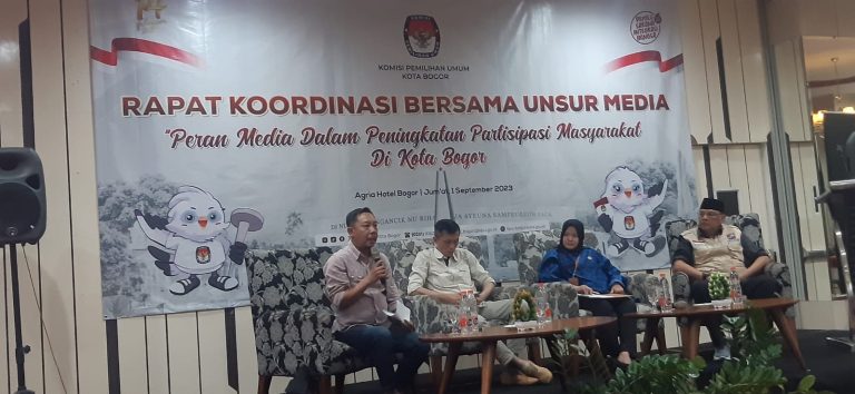 Ketua KPU Kota Bogor Sebut 18 Persen Warga Belum Tahu Tanggal Pencoblosan Pemilu 2024