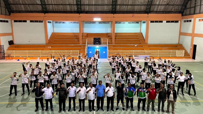 Apel Malam Bersama Para Atlet Dipimpin Dua Nahkoda Baru PPOPM Kabupaten Bogor