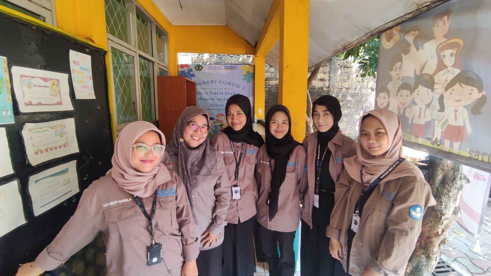 SDN Curug 1 kampus mengajar Bogor