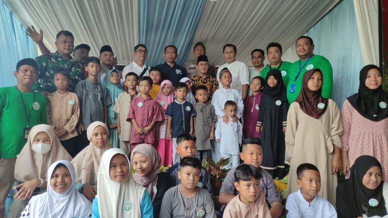 Polresta Bogor Kota Berikan Bantuan Uang Tunai untuk 42 Anak Yatim