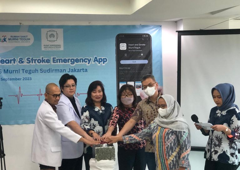 Rumah Sakit Murni Teguh Group Launching Aplikasi Heart and Stroke 
