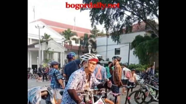 Meriahnya Batik Ride 2023 di Kota Bogor
