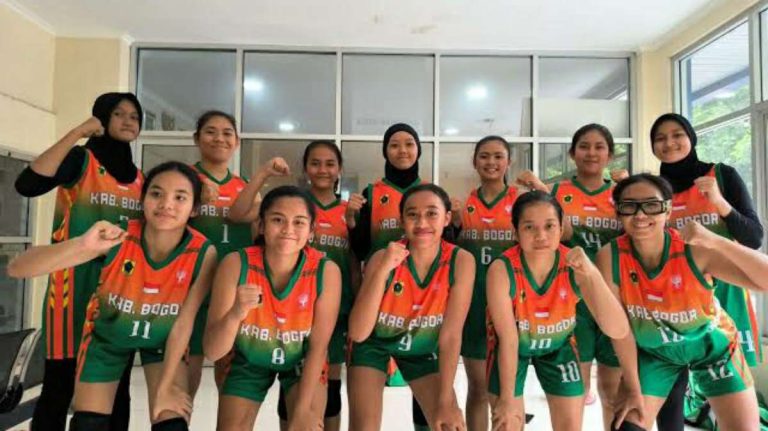 Tim Basket Putri Kabupaten Bogor Bidik Tiga Besar