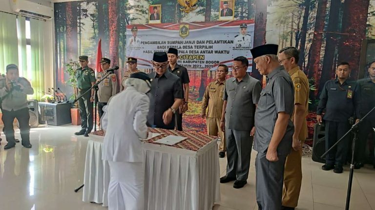 Bupati Bogor: Kepala Desa Jangan Partisan!