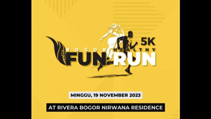 Bogor Healthy Fun Run di Nirwana Residence Bertabur Hadiah, Catat Tanggalnya!