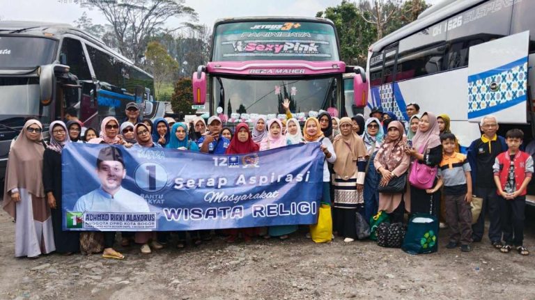 Reses Anggota DPRD Kota Bogor dari Fraksi PAN, Rifki Alaydrus, Serap Aspirasi Sambil Wisata Religi