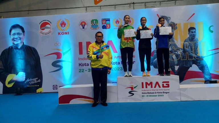 Lima Atlet Wushu Kabupaten Bogor Perkuat Jabar di BK PON 2023