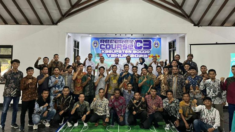 Awapsi Kabupaten Bogor Gelar Kursus Wasit C3