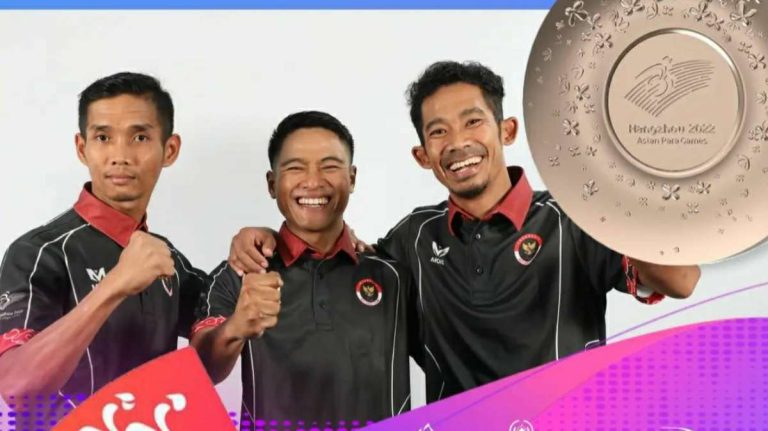 Dua Atlet NPCI Kabupaten Bogor Sabet Perunggu di Asian Paralimpic 2023