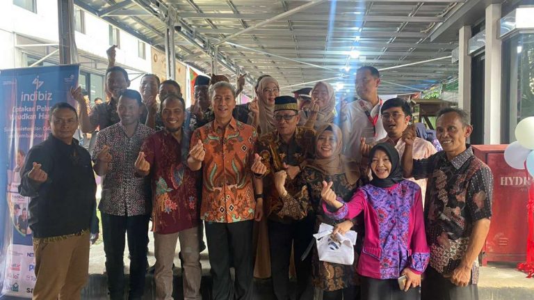 Wakil Walikota Bogor Dedie A Rachim Hadiri Peluncuran Food Court Kijang di Telkom Gedung OPMC