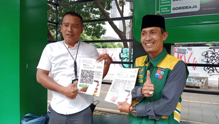 Kolaborasi, BAZNAS dan Biskita Transpakuan Kota Bogor Beri Kemudahan Berzakat Berbasis Digital