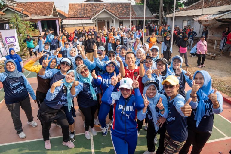 Kawani Bogor Gelar Wani Sehat di Kampung Kukupu Cibadak