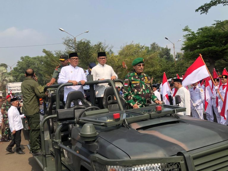 Momen Bupati, Wali Kota Bogor dan Dewan Pertimbangan Presiden dalam Kirab Bendera Merah Putih