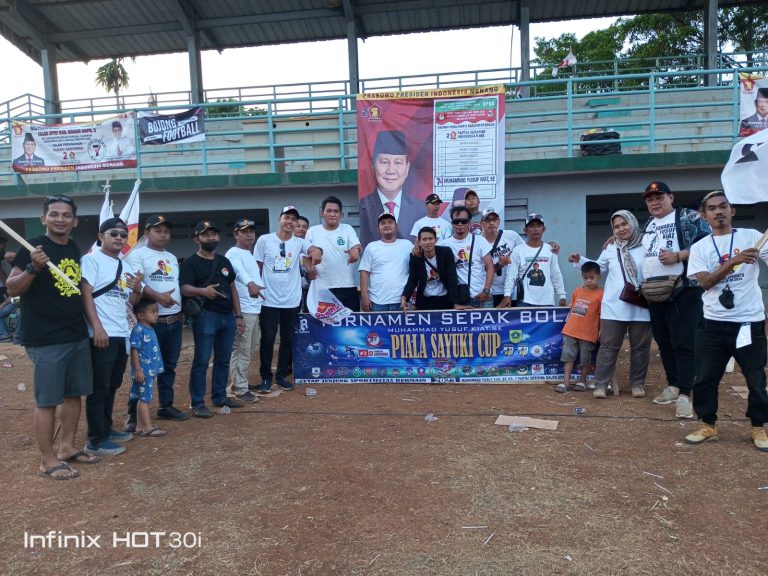 Lewat Event Sayuki Cup, Yusuf Kiat Gencar Silaturahmi