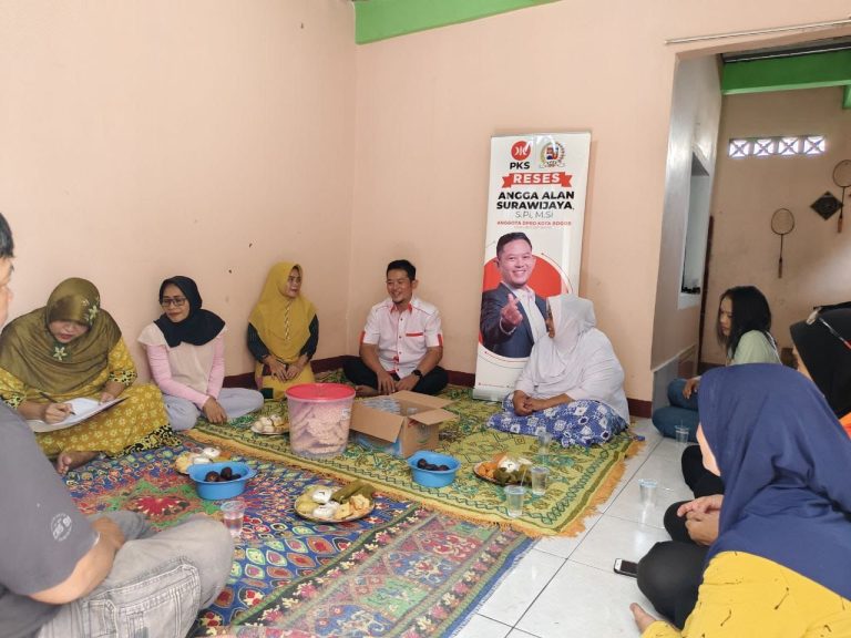 Anggota Fraksi PKS Kota Bogor Angga Alan Gelar Reses, Serap Aspirasi Warga Bogor Barat