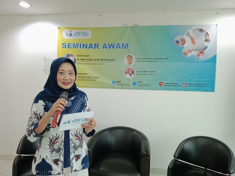 RS Murni Teguh Sudirman Jakarta Gelar Seminar Awam HNP dan CTS