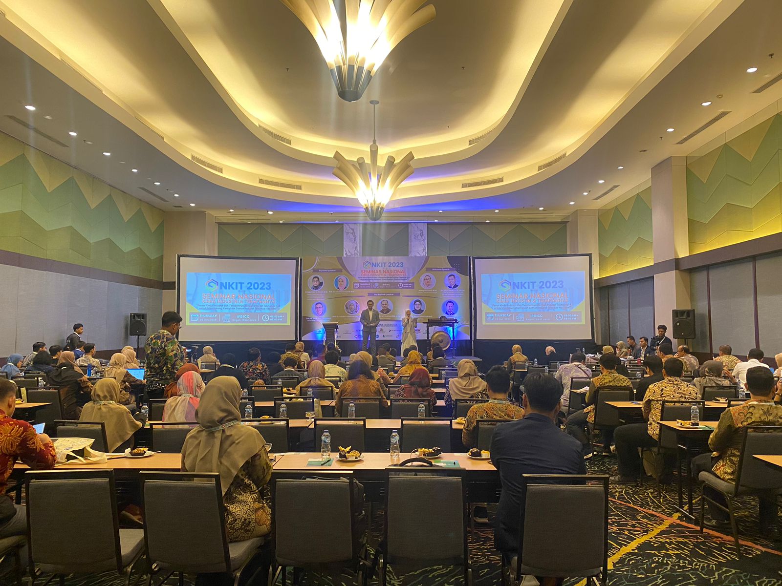 Politeknik AKA Bogor mengadakan seminar nasional kimia industri dan terapannya 2023 di IPB Internasional Convention Center, Bogor, Kamis 26 Oktober 2023. (Ibnu/Bogordaily.net)