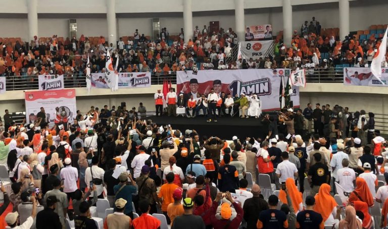 Kampanye di Pakansari Bogor, Anies Baswedan Disambut Meriah Pendukung