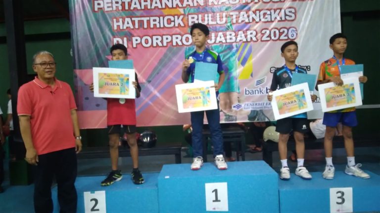 Kejurkab Badminton, PBSI Kabupaten Bogor Regenerasi dan Pantau Potensi Atlet