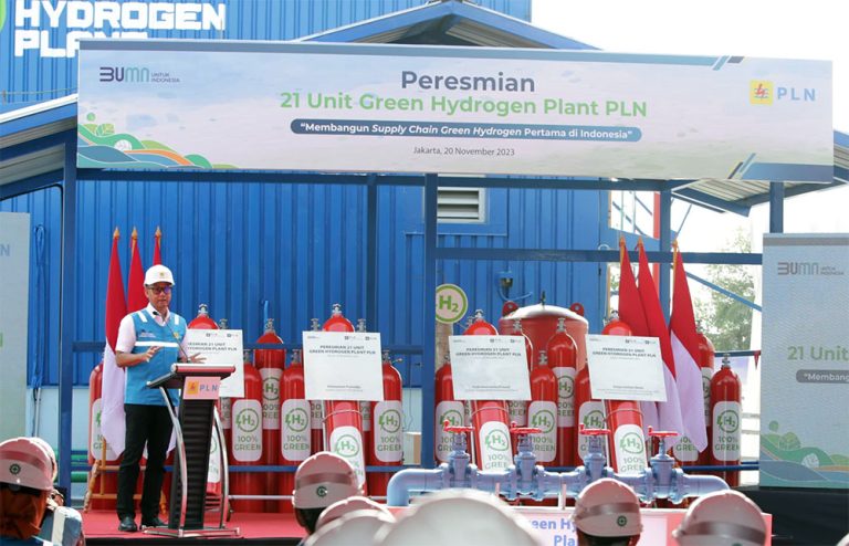 PLN Resmikan 21 Unit Green Hydrogen Plant, Terbanyak di Asia Tenggara