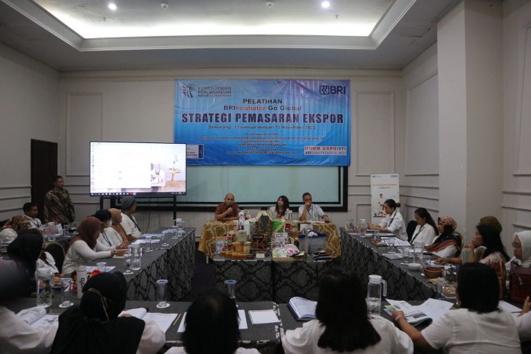 BRI dan Kemendag Kolaborasi Latih UMKM Semarang Tembus Pasar Ekspor