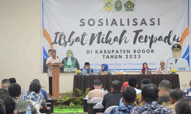 Pemkab Bogor Sosialisasikan Program Itsbat Nikah Terpadu