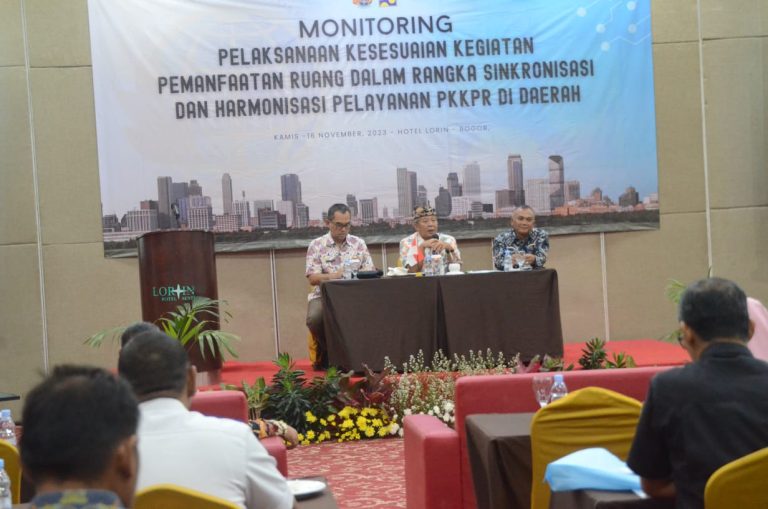 Arahan Burhanudin Soal Pelayanan PKKPR di Kabupaten Bogor