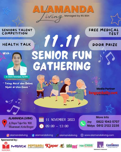 11.11 Senior Fun Gathering di RS BSH: Acara Seru untuk Orang Tua dan Keluarga 