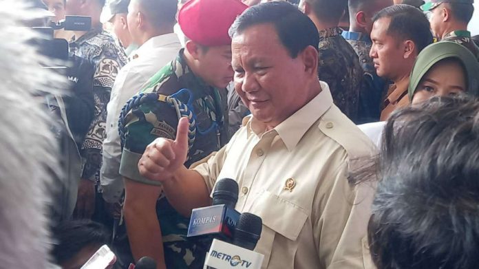 Prabowo Resmikan RS Tingkat III Salak Sadjiman di Kota Bogor