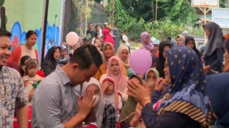 Sendi Fardiansyah Kenalkan Dapur Stunting di Kelurahan Baranangsiang Bogor
