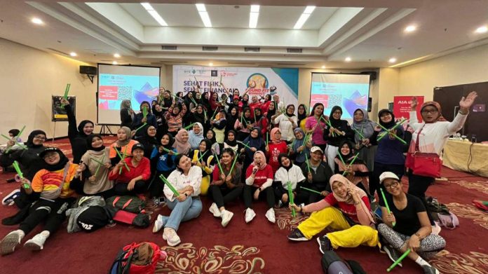 Event Poundfit di Padjadjaran Hotel : Sehat Fisik Sehat Financial Menginspirasi Mamah-Mamah Muda di Bogor